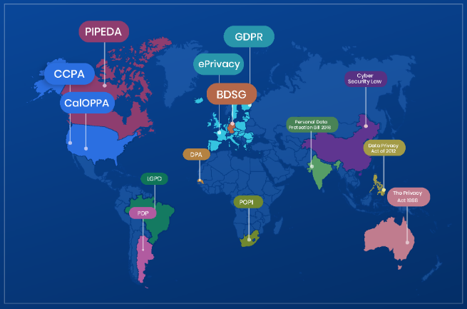 Privacy Laws Around the World - TeleMessage