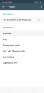 whatsapp business activities android 3